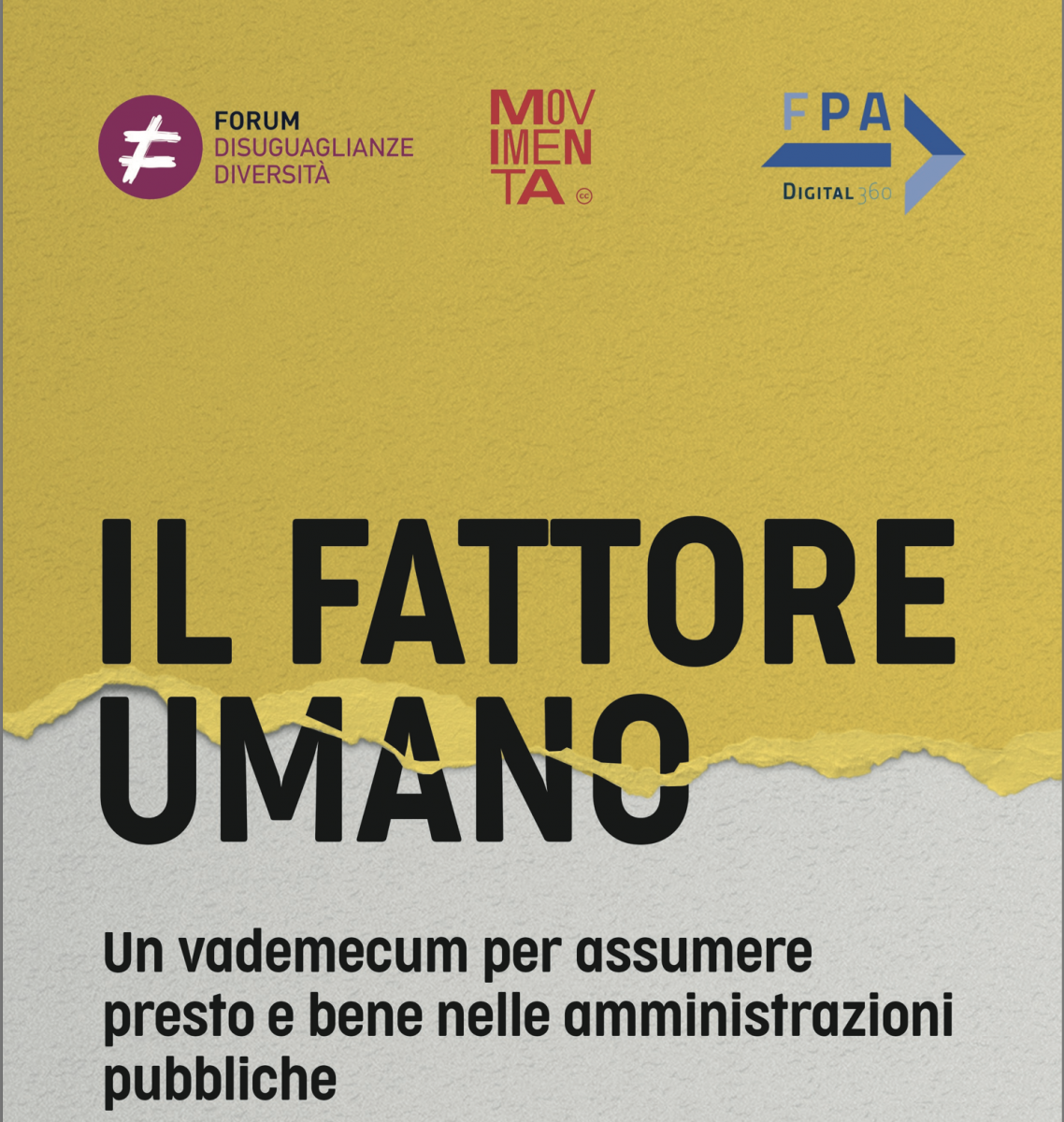 PA, ForumDD e Movimenta presentano